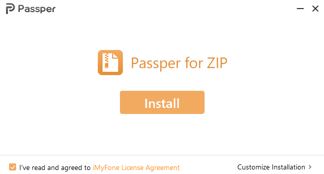 Passper for ZIP