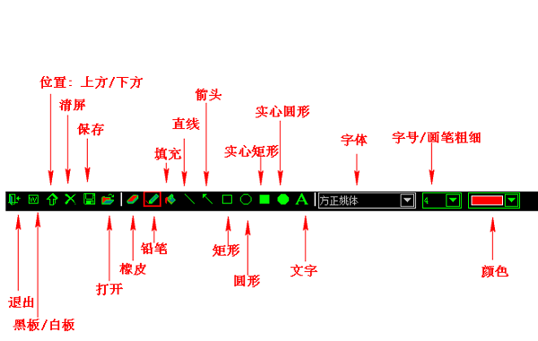 屏幕画笔工具截图1