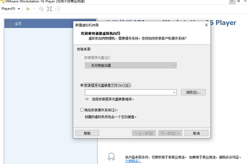 VMware Workstation Player截图3