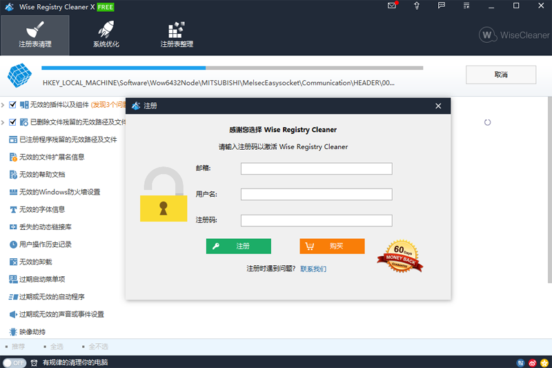 Wise Registry Cleaner截图5