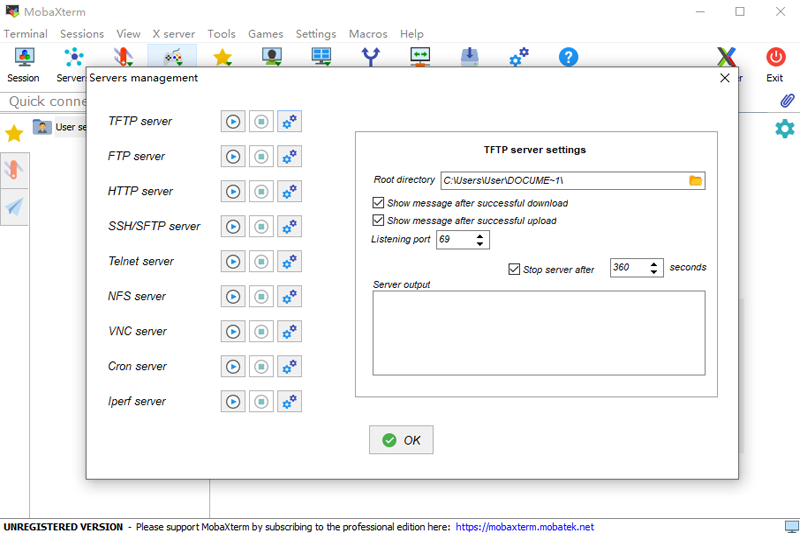 MobaXterm截图2