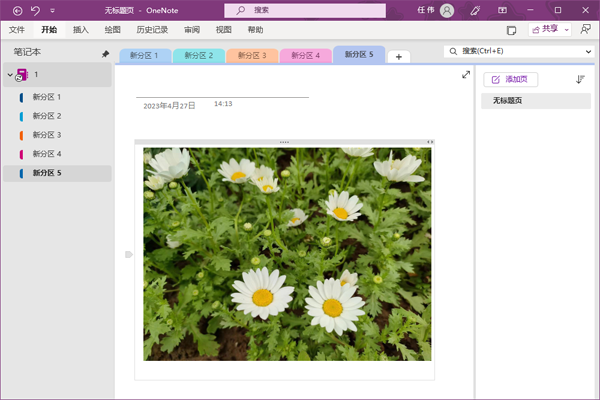 OneNote截图4