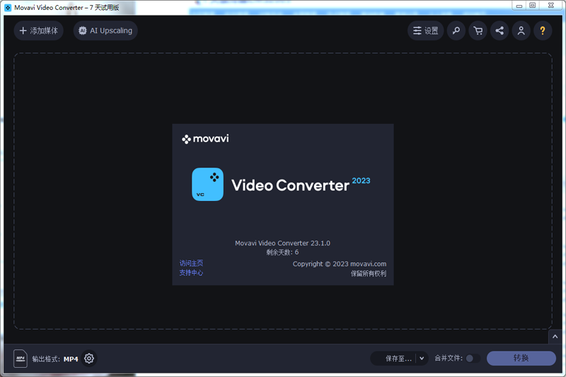 Movavi Video Converter截图2