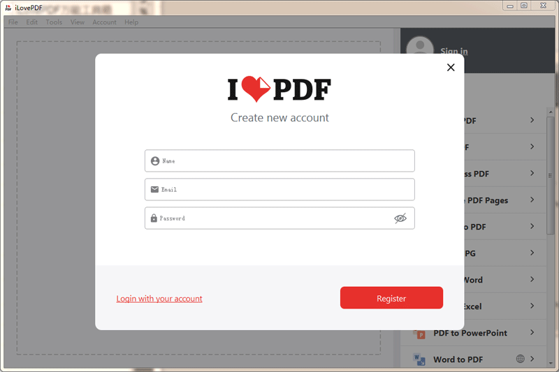 iLovePDF万能工具箱截图1