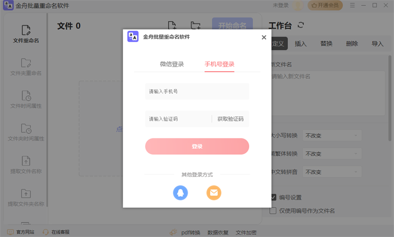 金舟文件批量重命名软件截图9