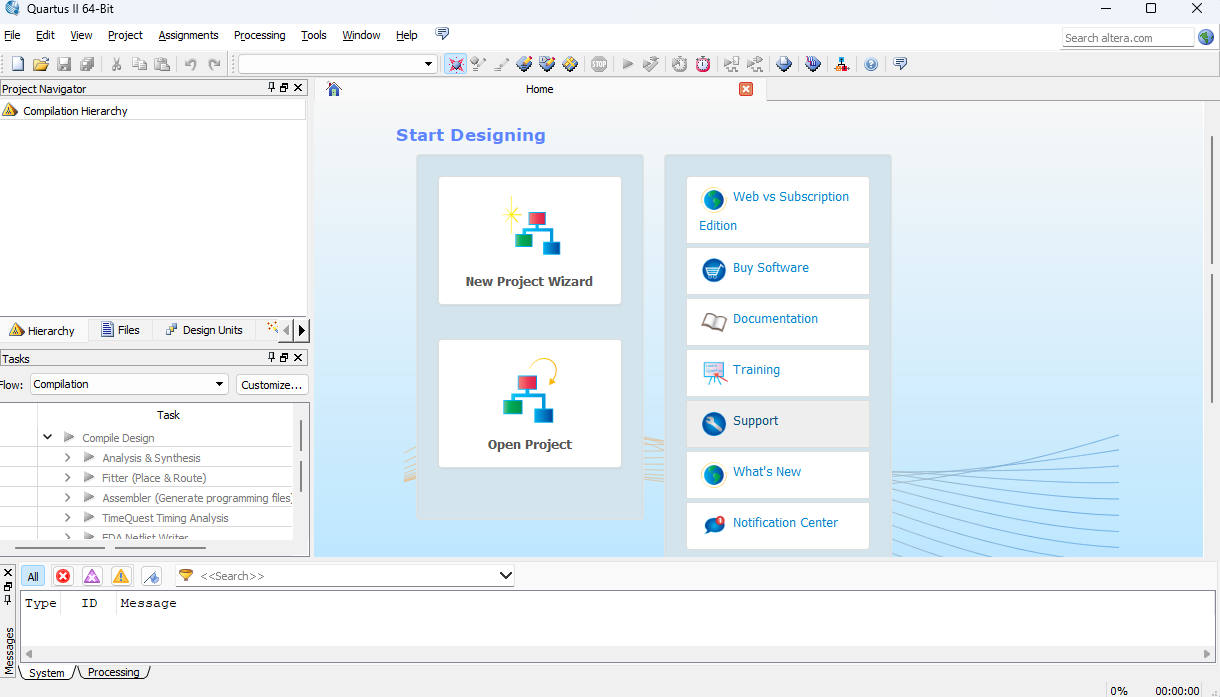 Quartus II截图1